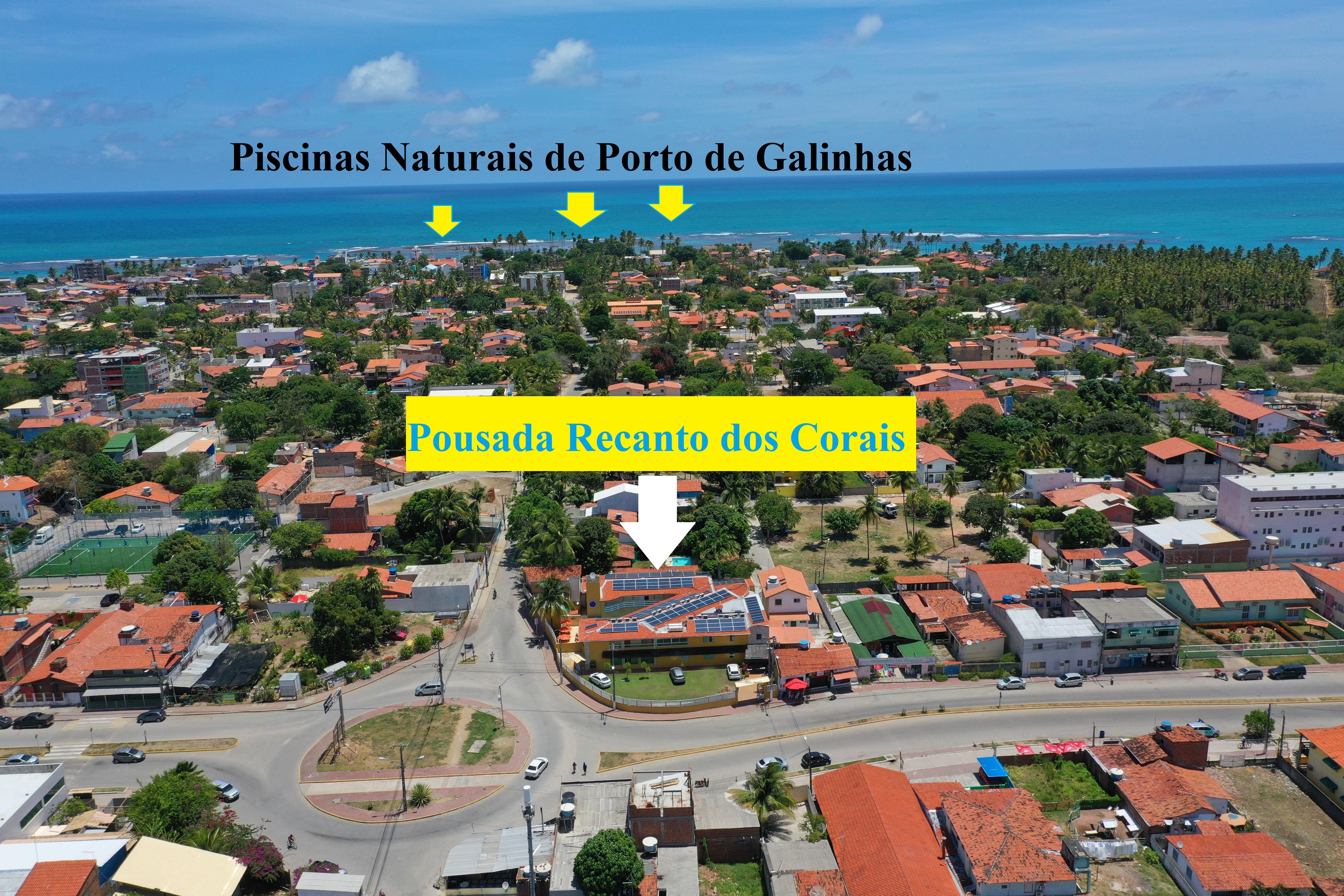 Pousada Recanto Dos Corais Pôrto das Galinhas エクステリア 写真